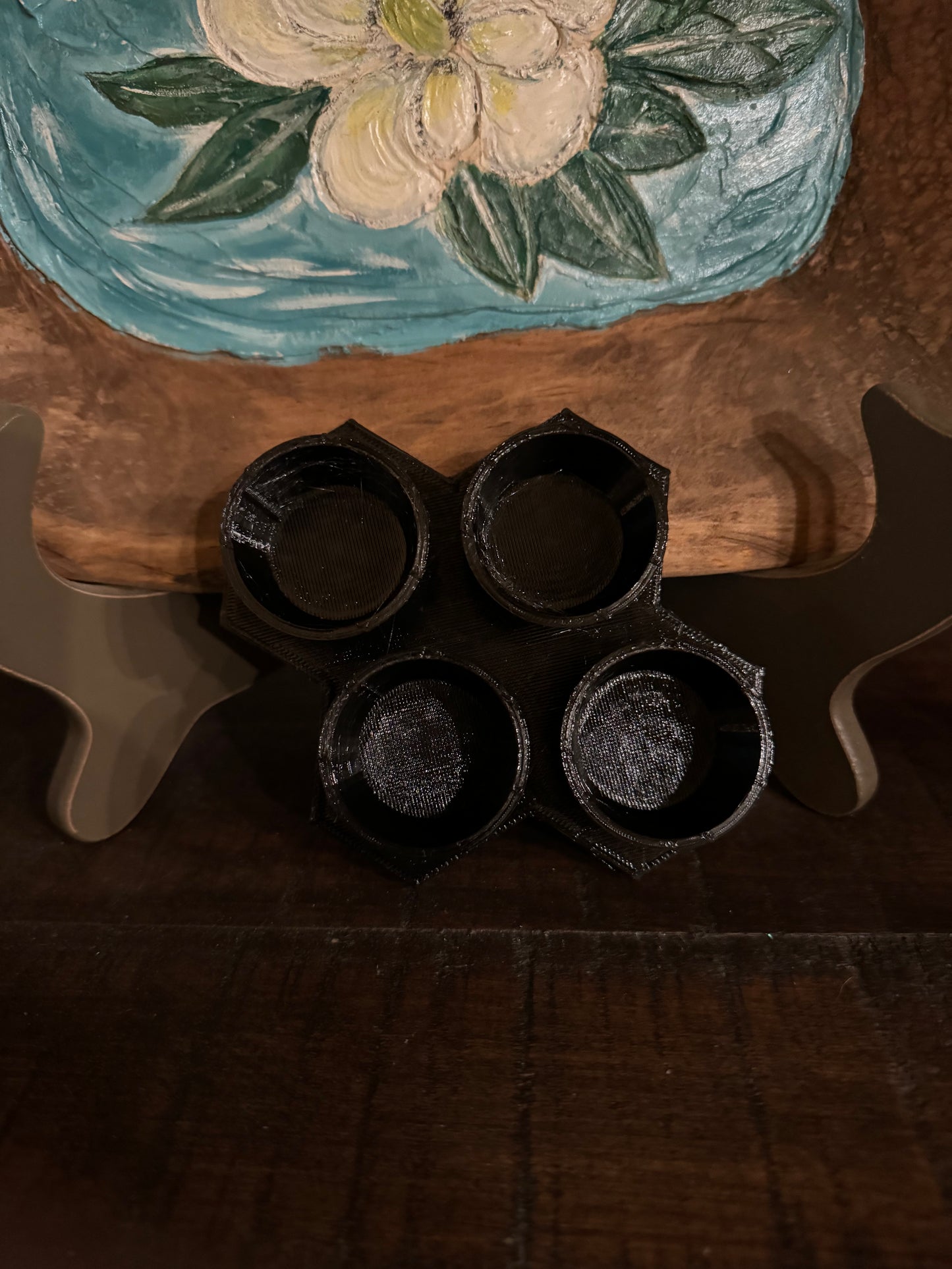 Medicine/Shot Glass Holder (3D Printed)