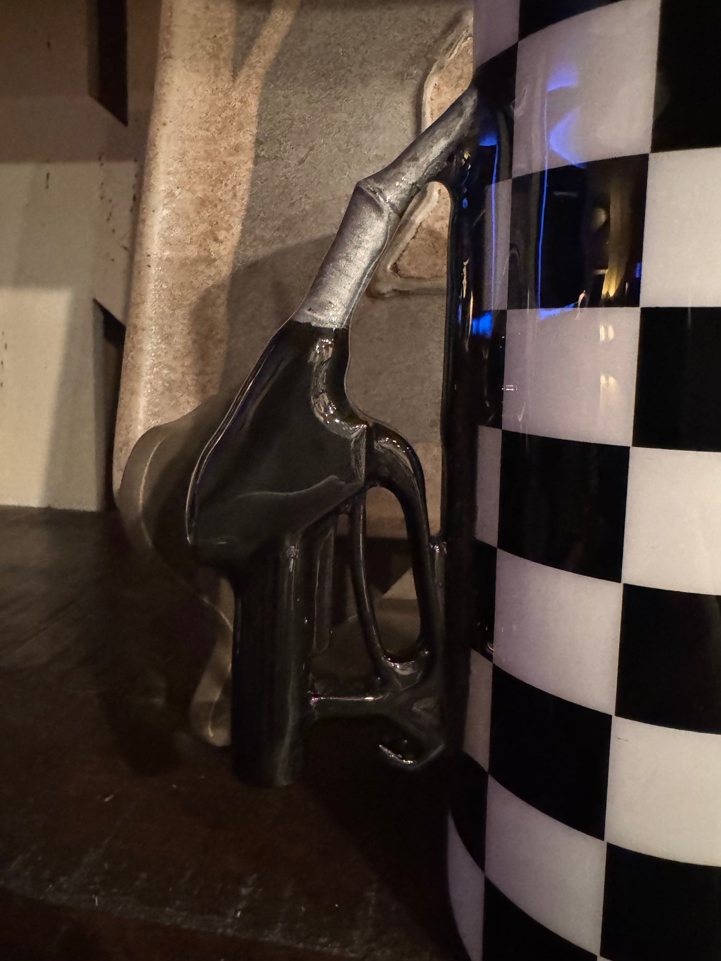 Gas Pump Handle 3D Printed