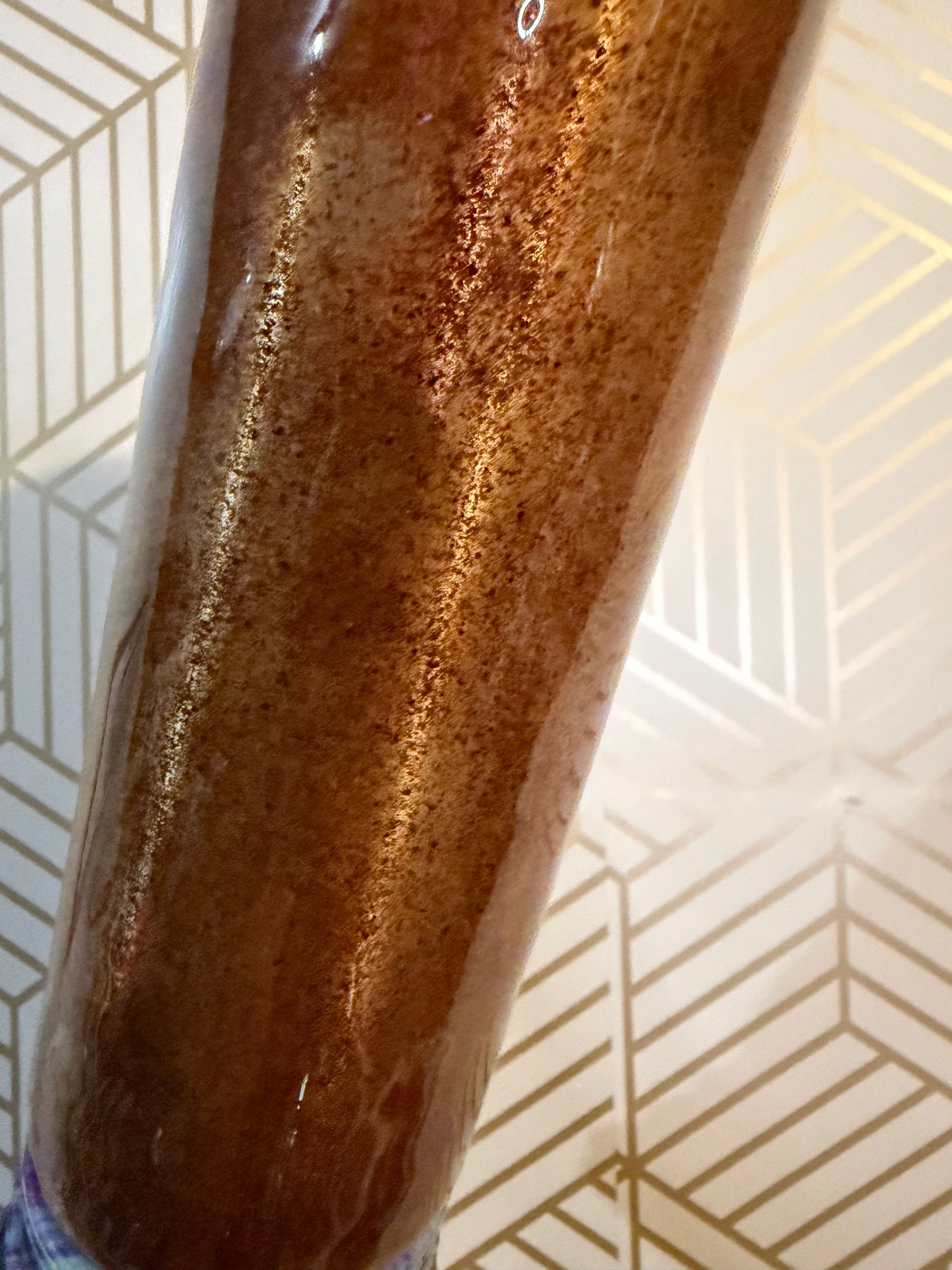 20oz Skinny Ole Rusty Hydro-Dip 1