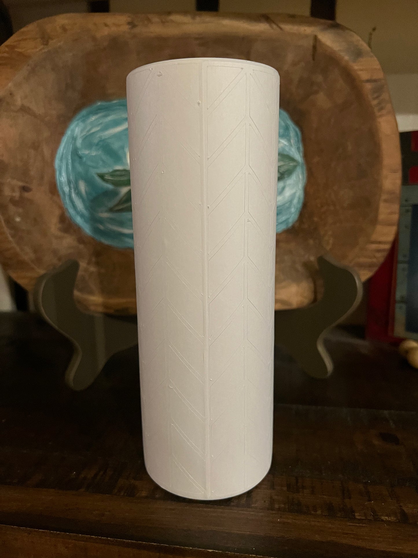 20oz Skinny Tangram Wrap