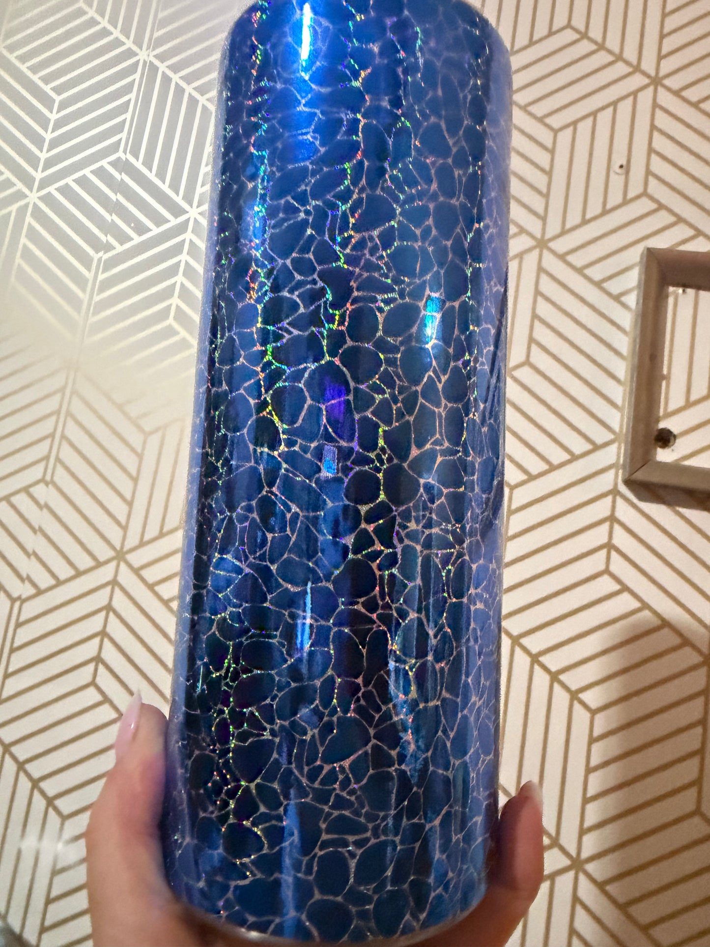 30oz Thick Shattered Glass (Spot Cup)