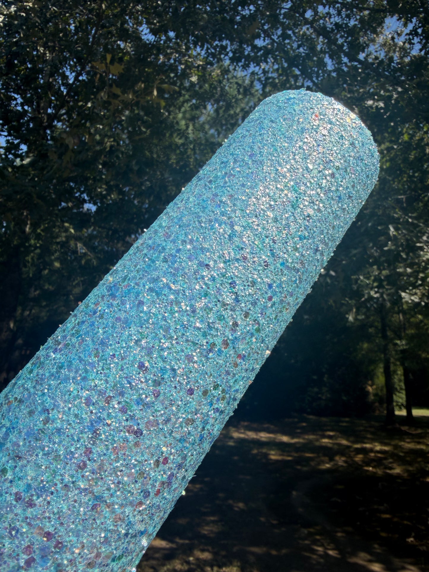 20oz Skinny Blue Ice Hydro-Dip 1