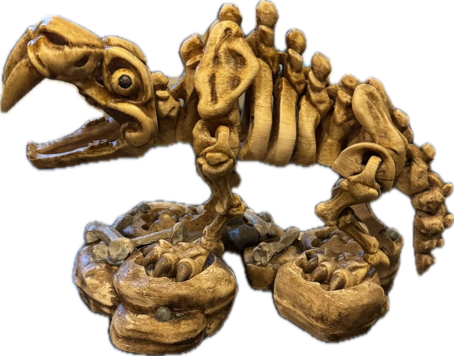 Spike the Sabertooth Tiger 3D Printed