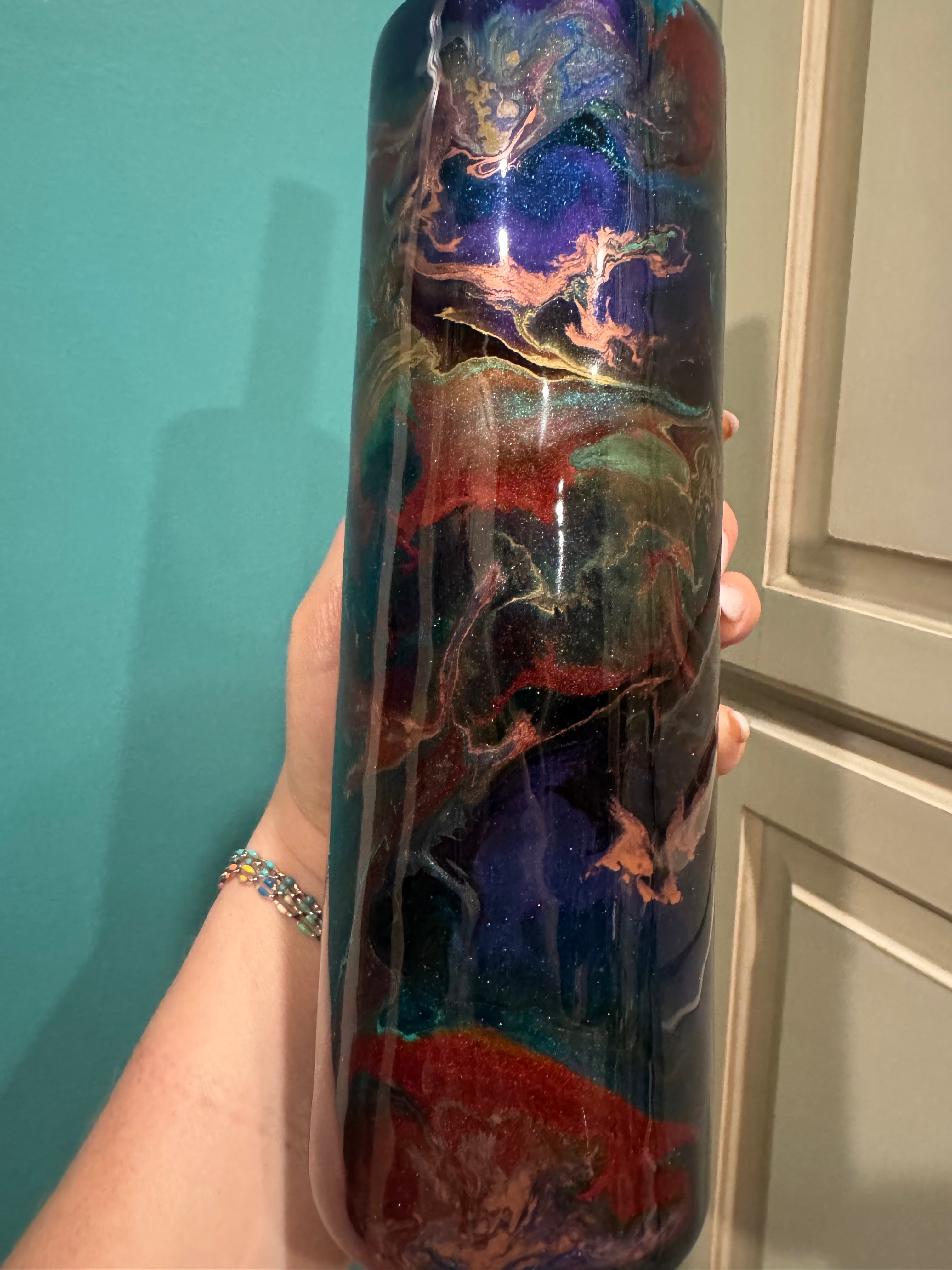(Spot Cup) ( vibrant 30 oz ink tumbler )