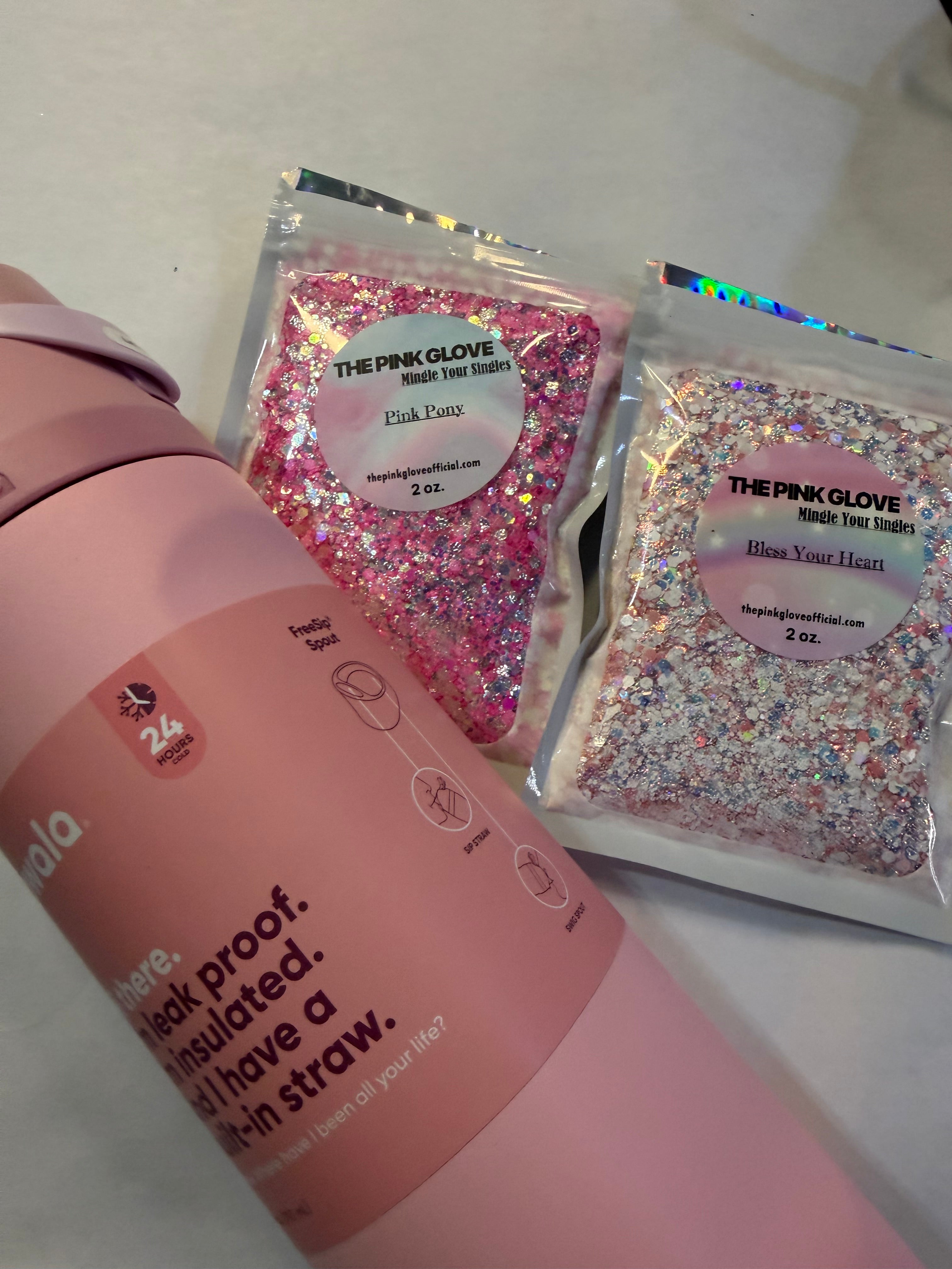 Owala Tuesday pink pony and bless your heart (Spot Cup)