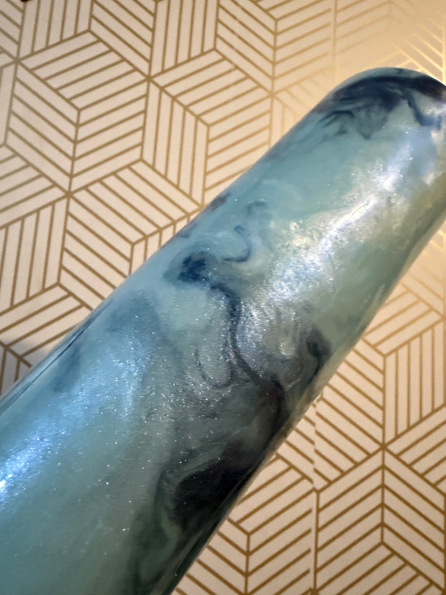 Cool blue waters 20 oz marble    (Spot Cup) (Copy 2)