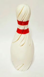 Bowling Pin Impossible Passthrough 3D Printed