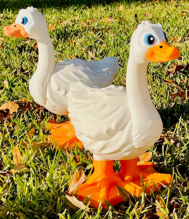 Porch Goose 3D Printed
