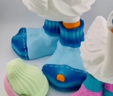 Socks with hole