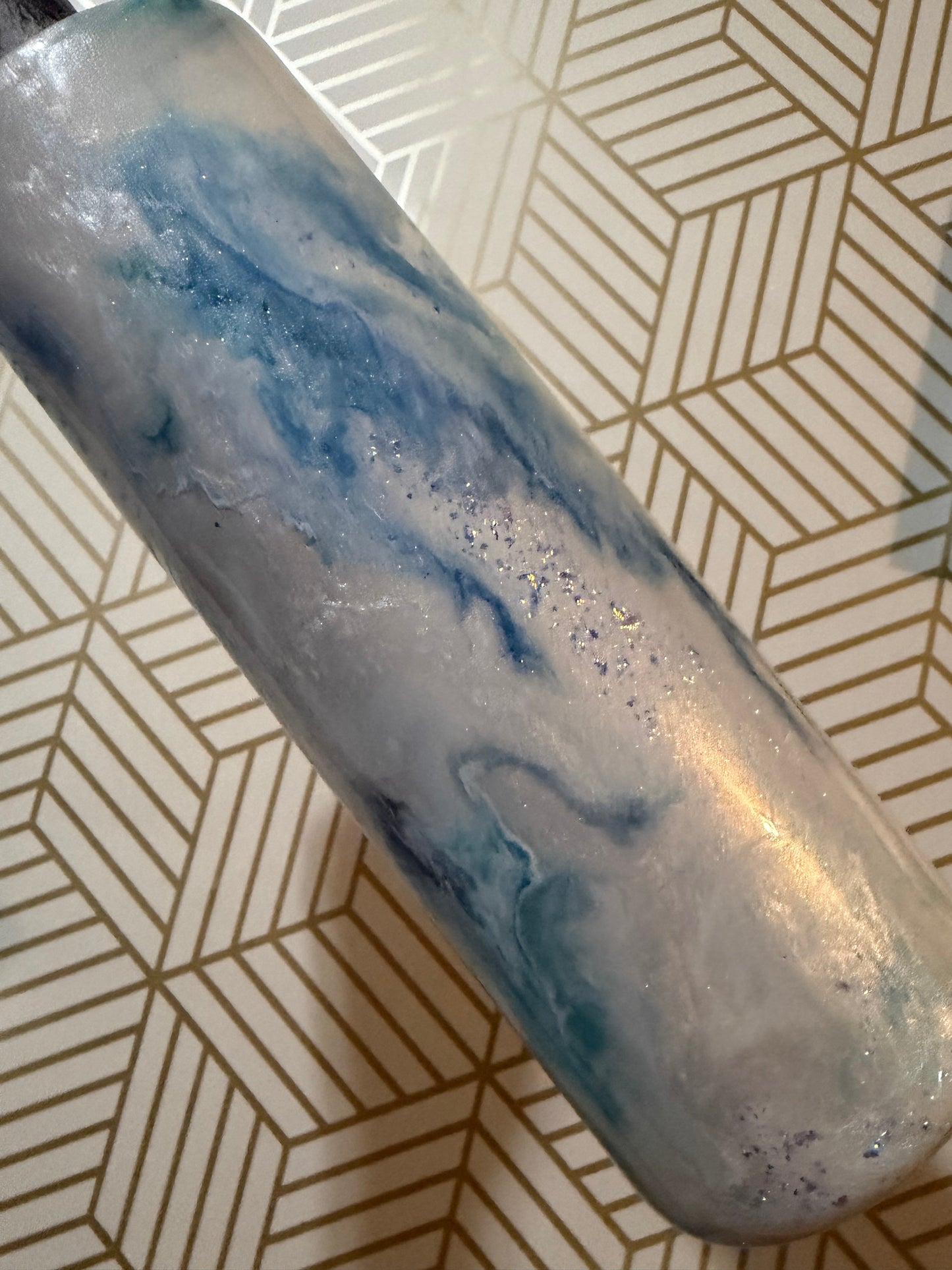 Teal marble  20oz   (Spot Cup) (Copy 4)