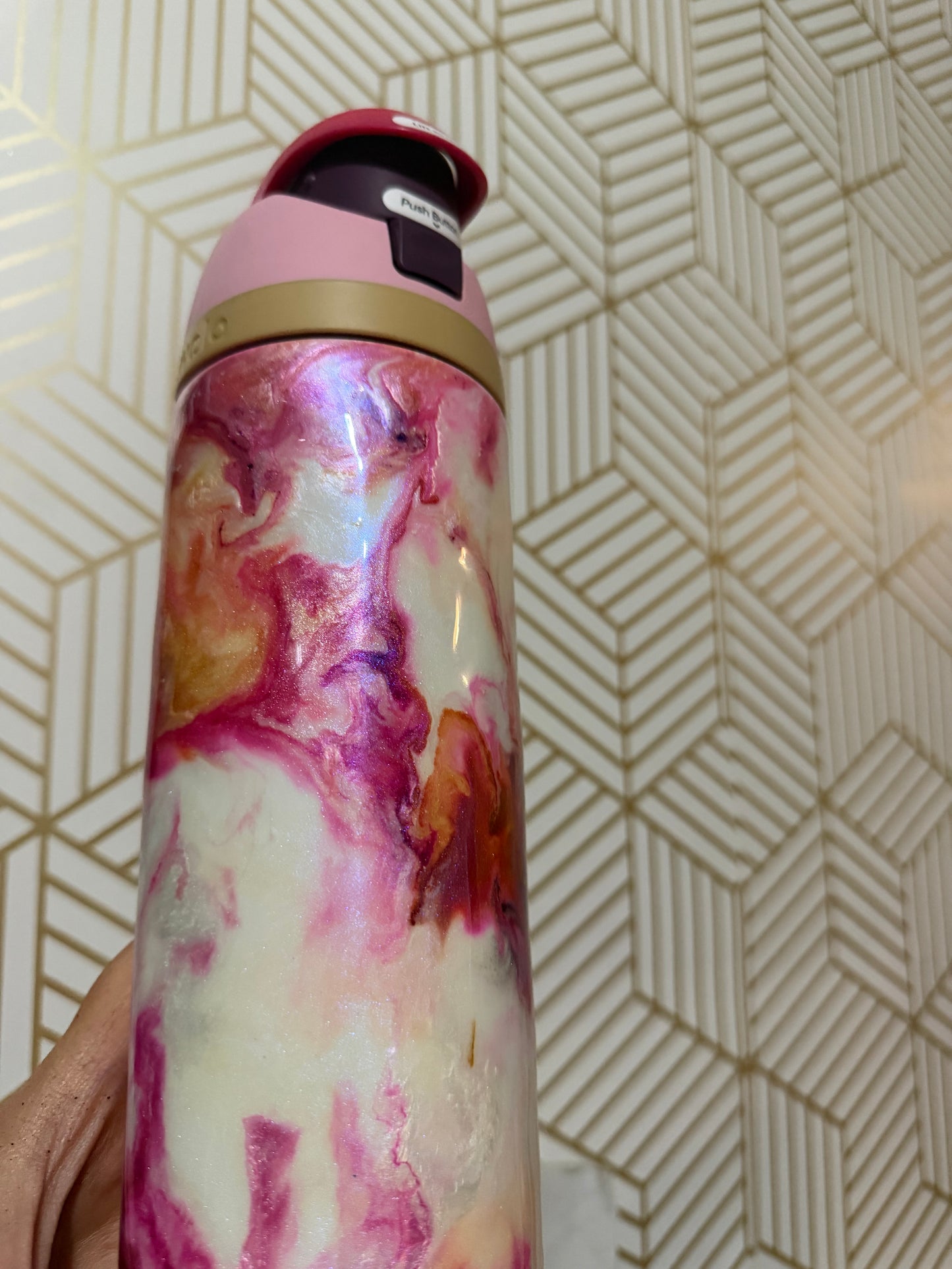 24 oz Owala ink tumbler   (Spot Cup) (Copy 2)