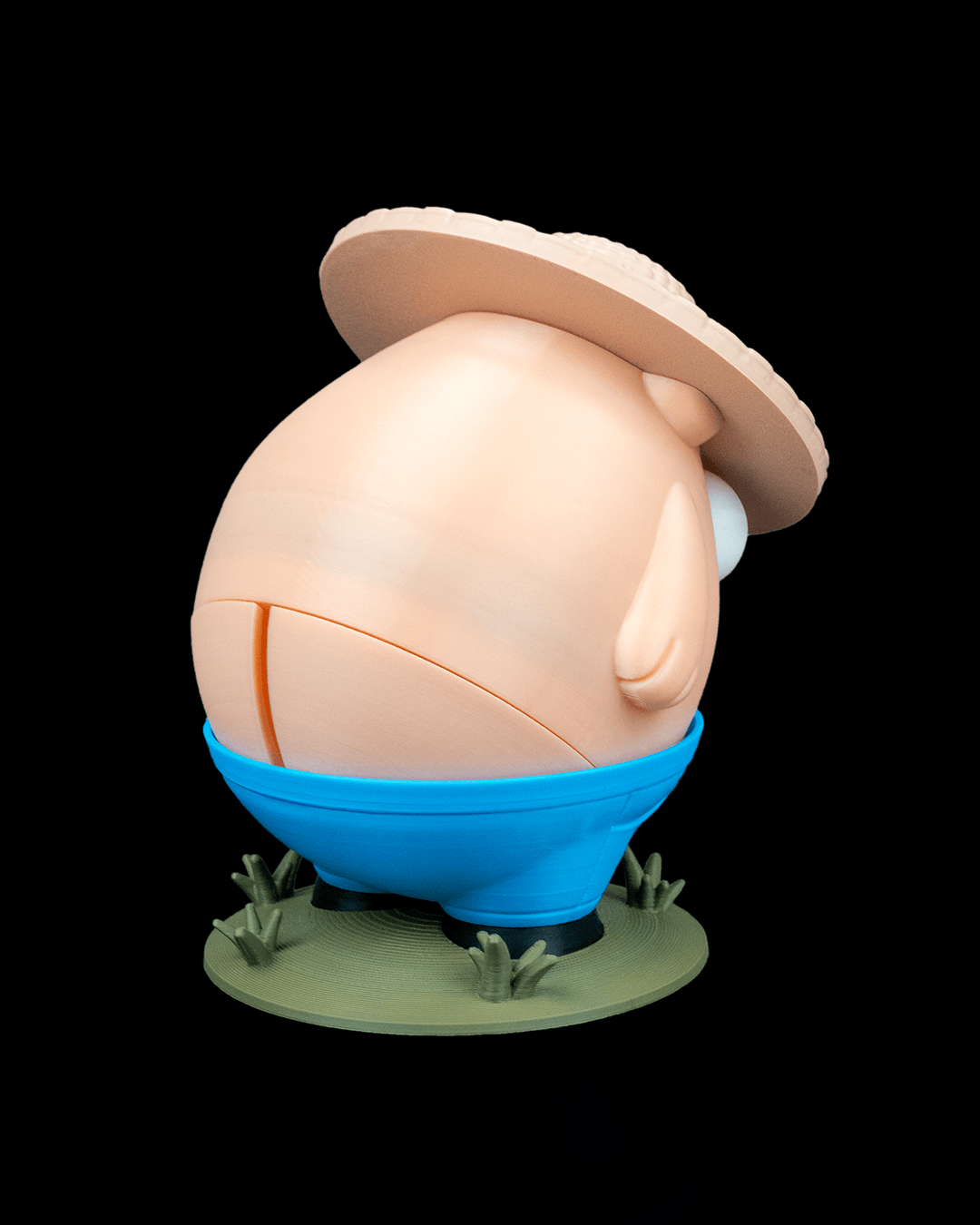 Farmer John's Crack (Piggy Bank)  3D Printed
