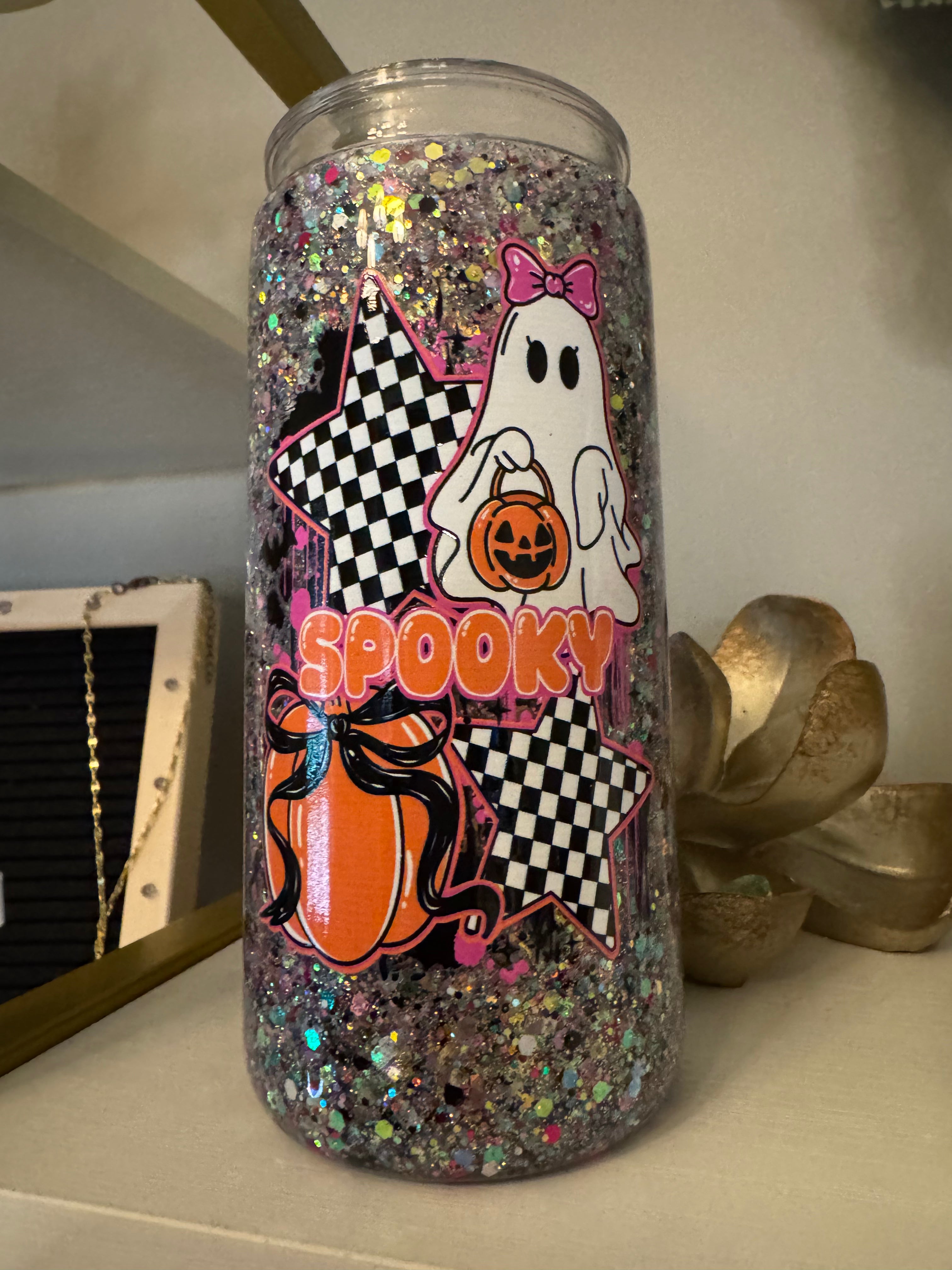 Halloweentown snowglobe  (Spot Cup)