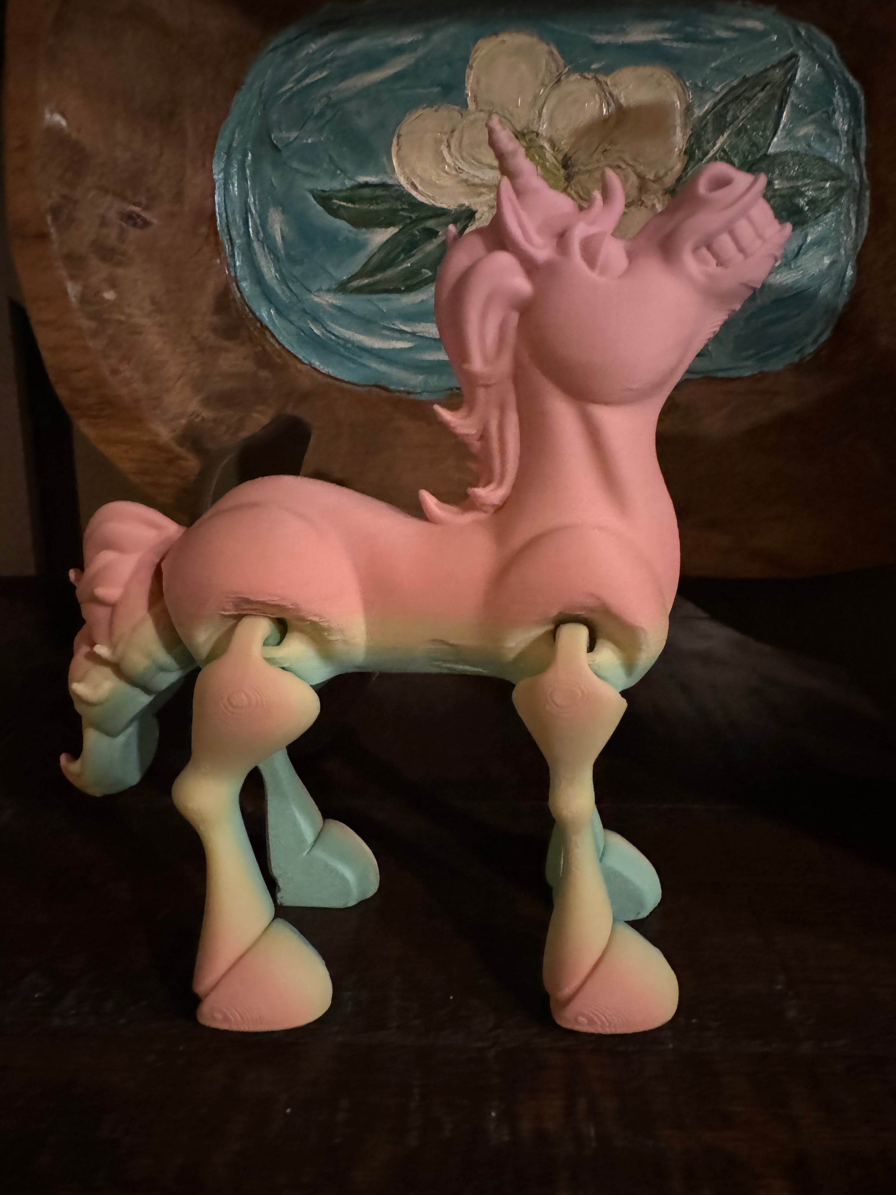 Lilly the Unicorn 3D Printed