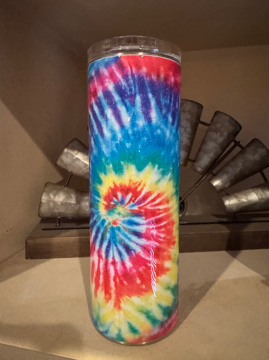 20oz Skinny Tie-Dye