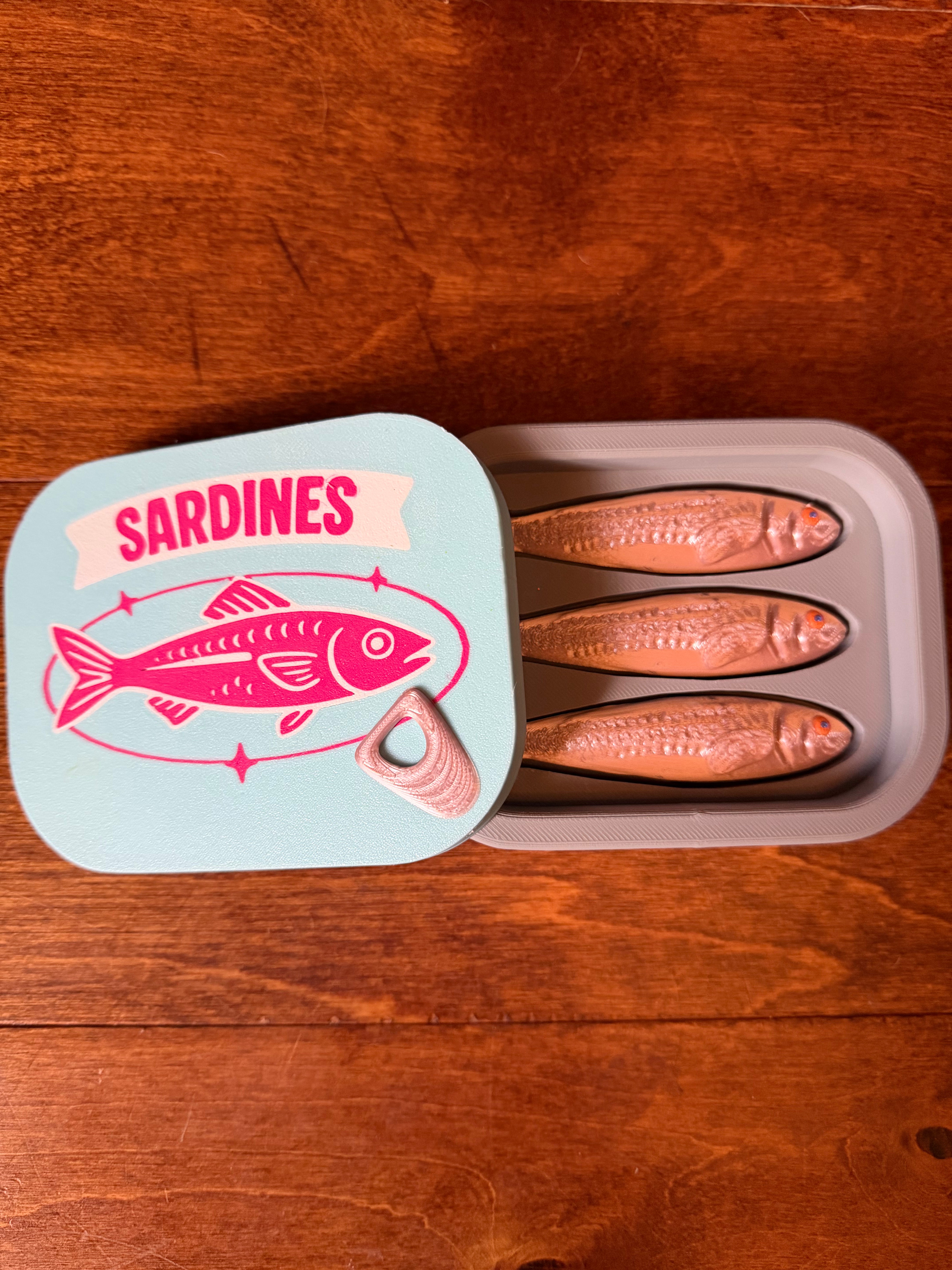 Sardine Can Clicker 3D Printed