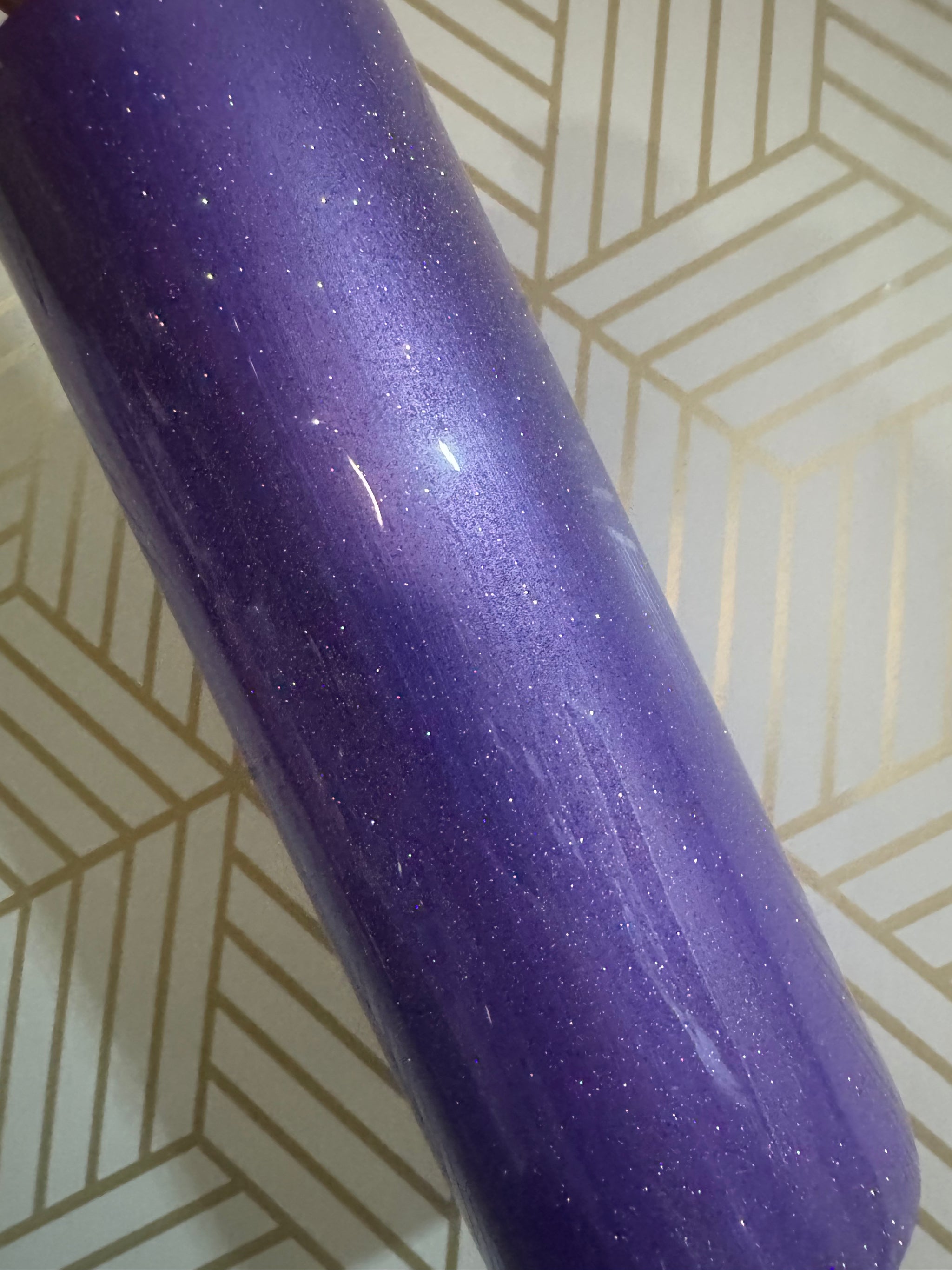 20oz Skinny Purple People Eater Hydro-Dip 1