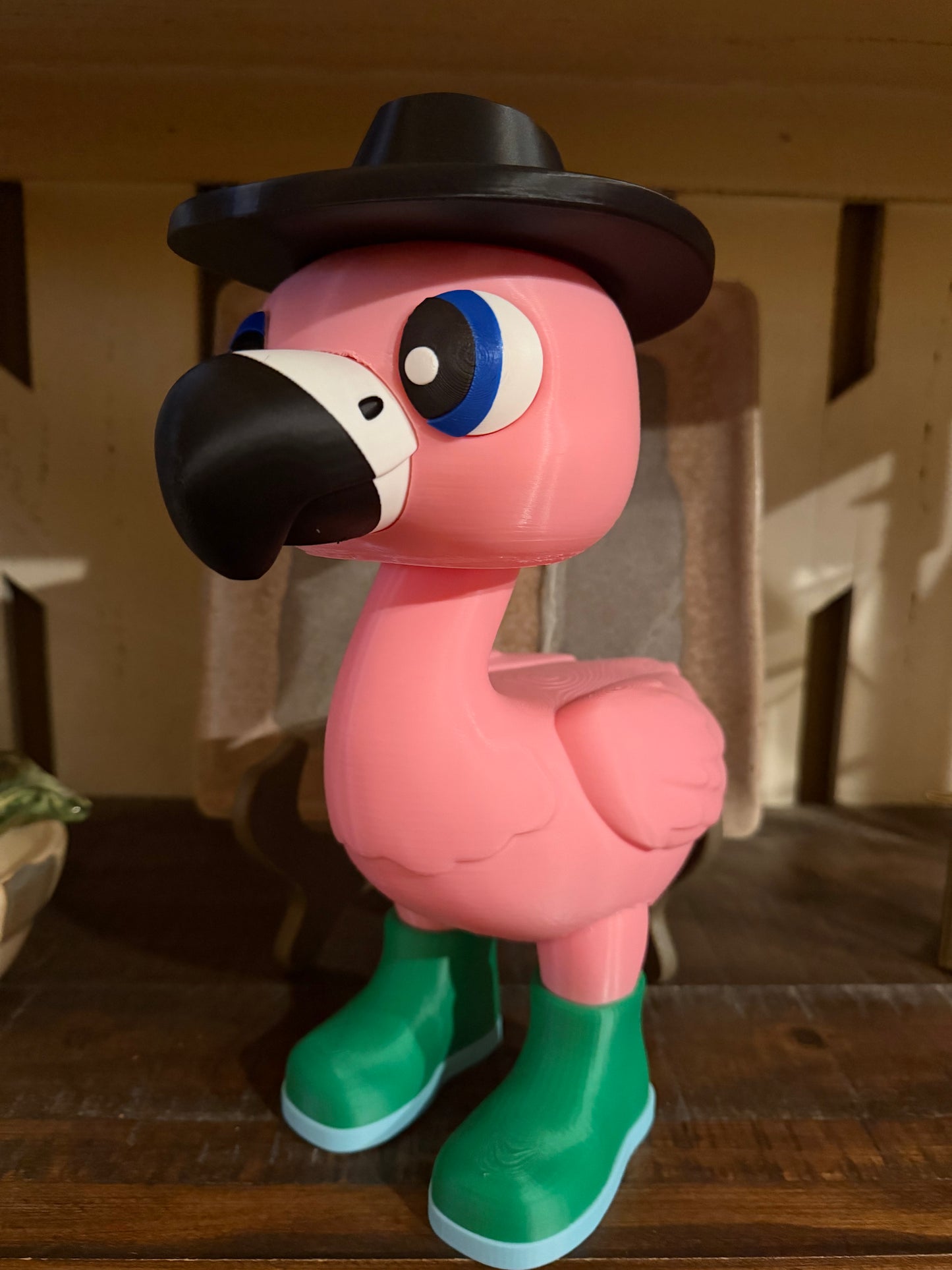 Full Size Flamingo Accessories 3D Printed