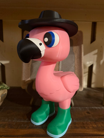Full Size Flamingo Accessories 3D Printed