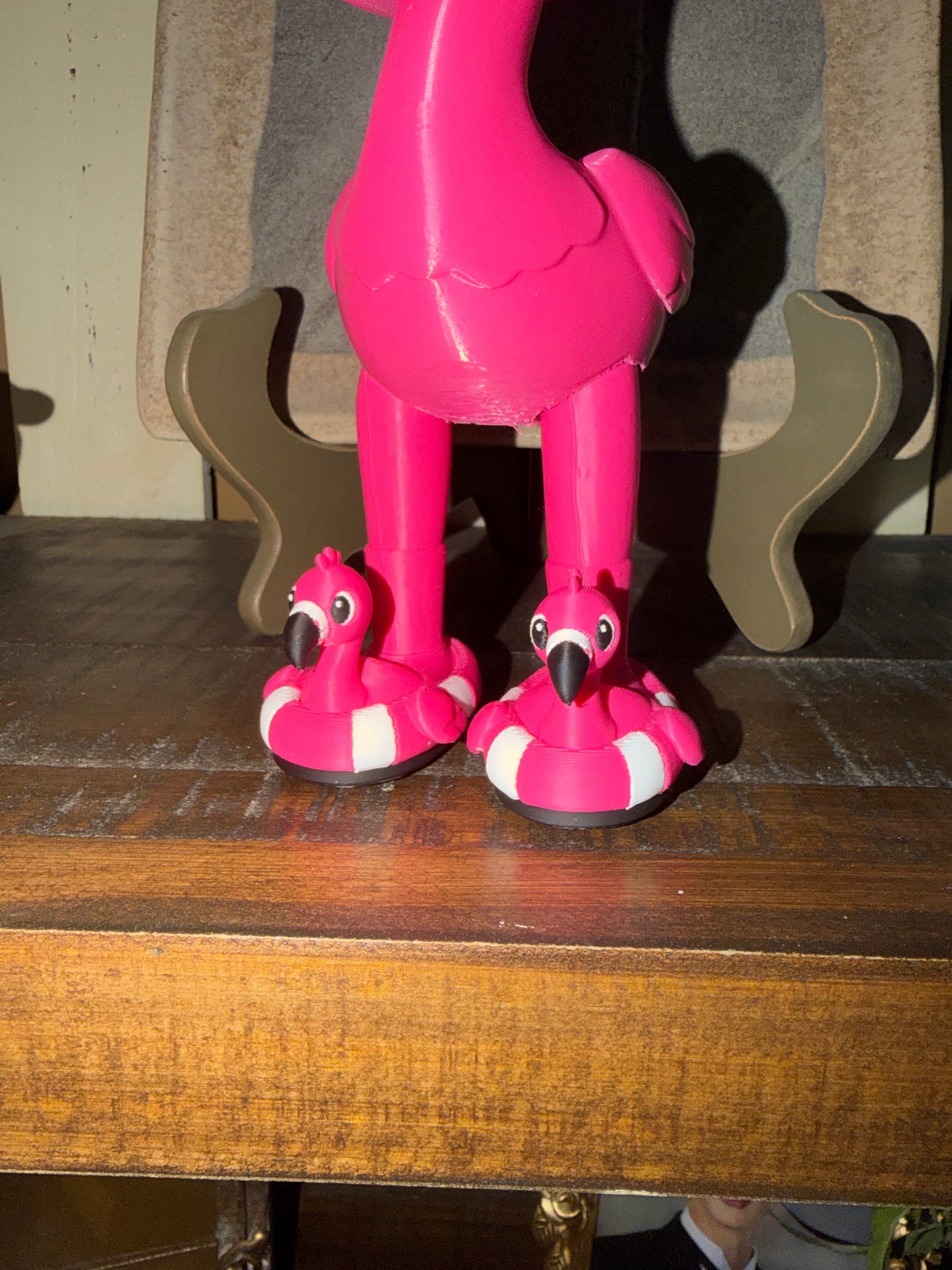 Desk Flamingo Accessories 3D Printed