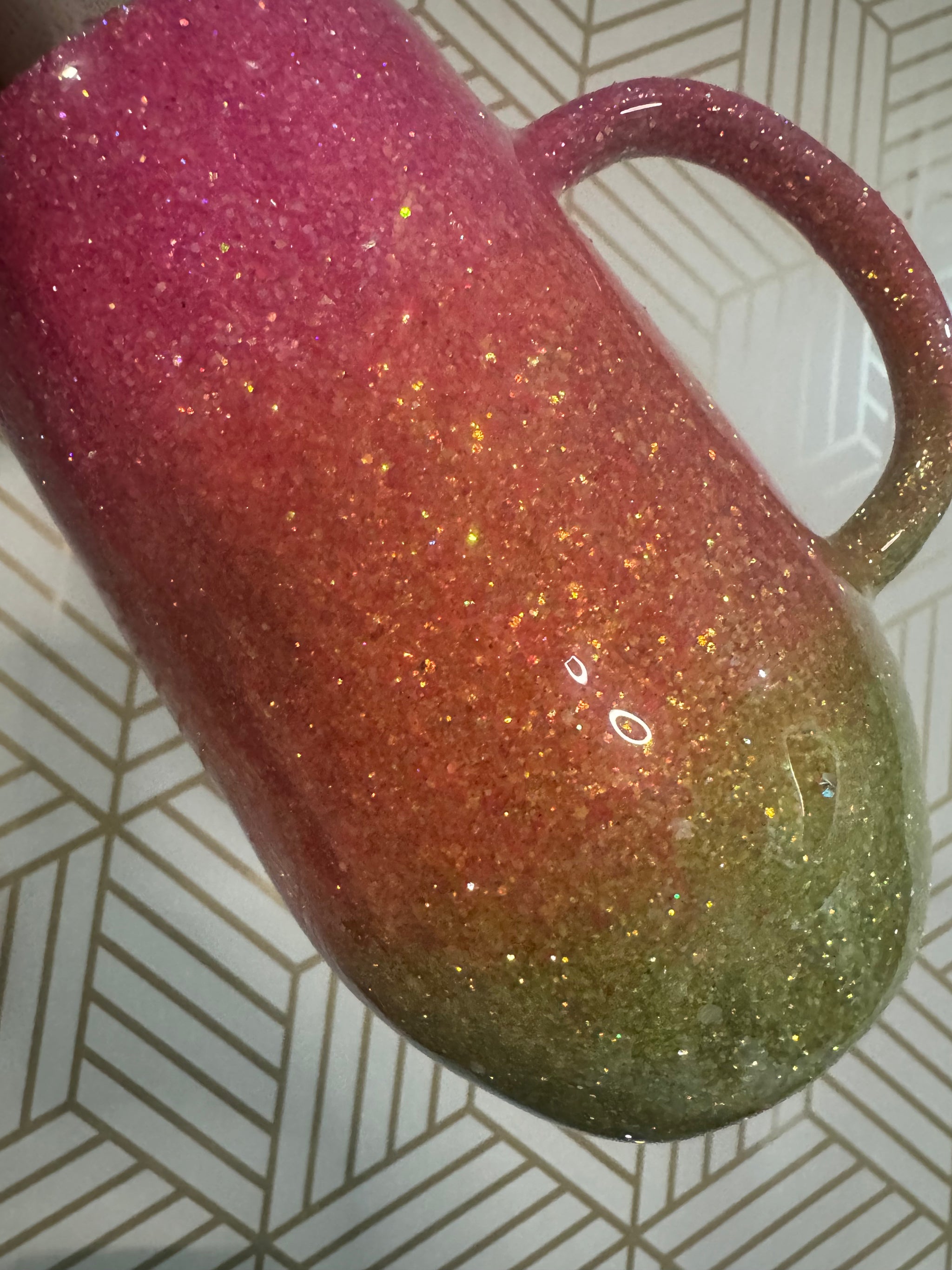 16oz Stemmy Beachy Vibes Hydro-Dip 1