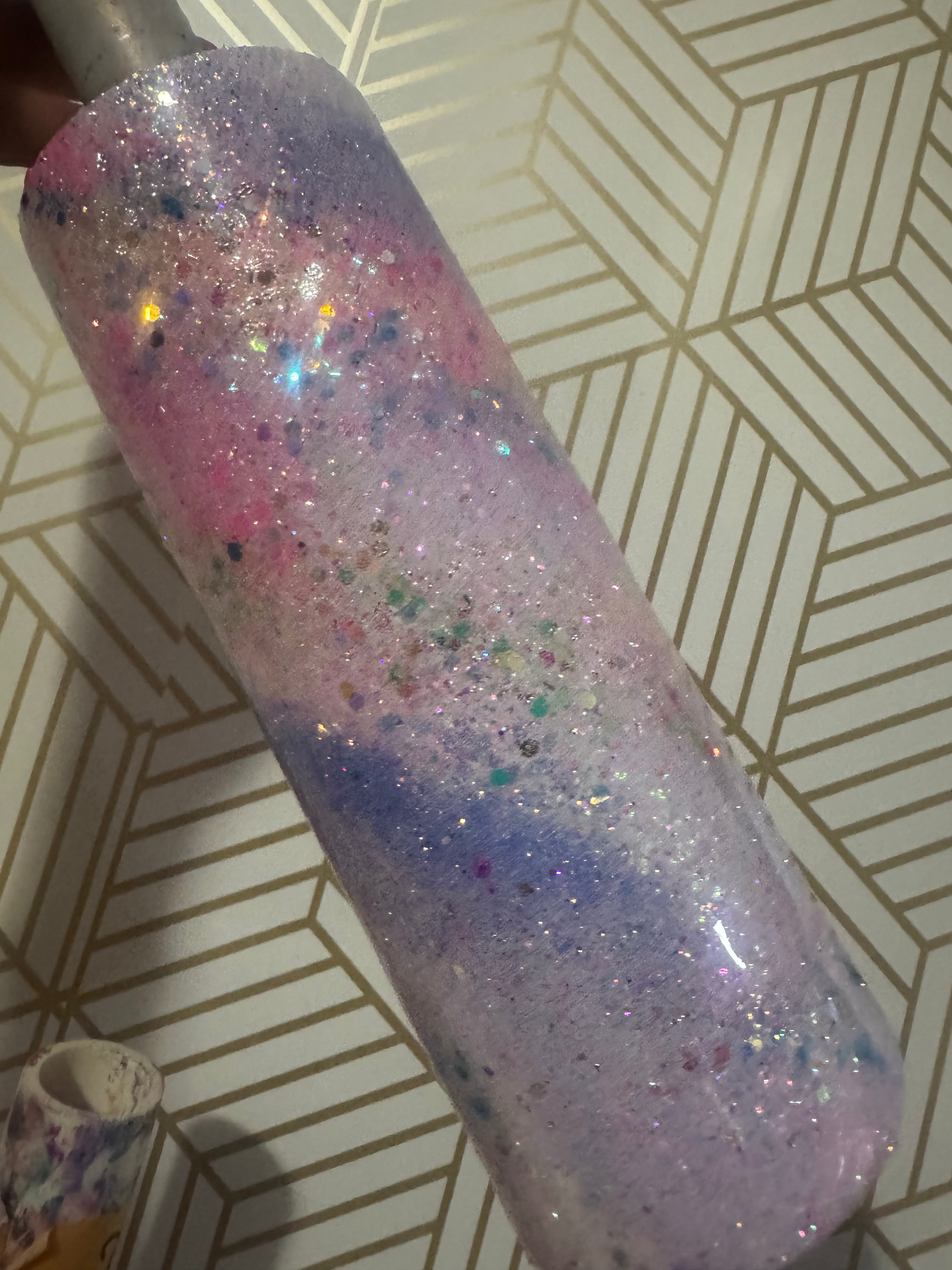 20oz Skinny Unicorn Hydro-Dip 1
