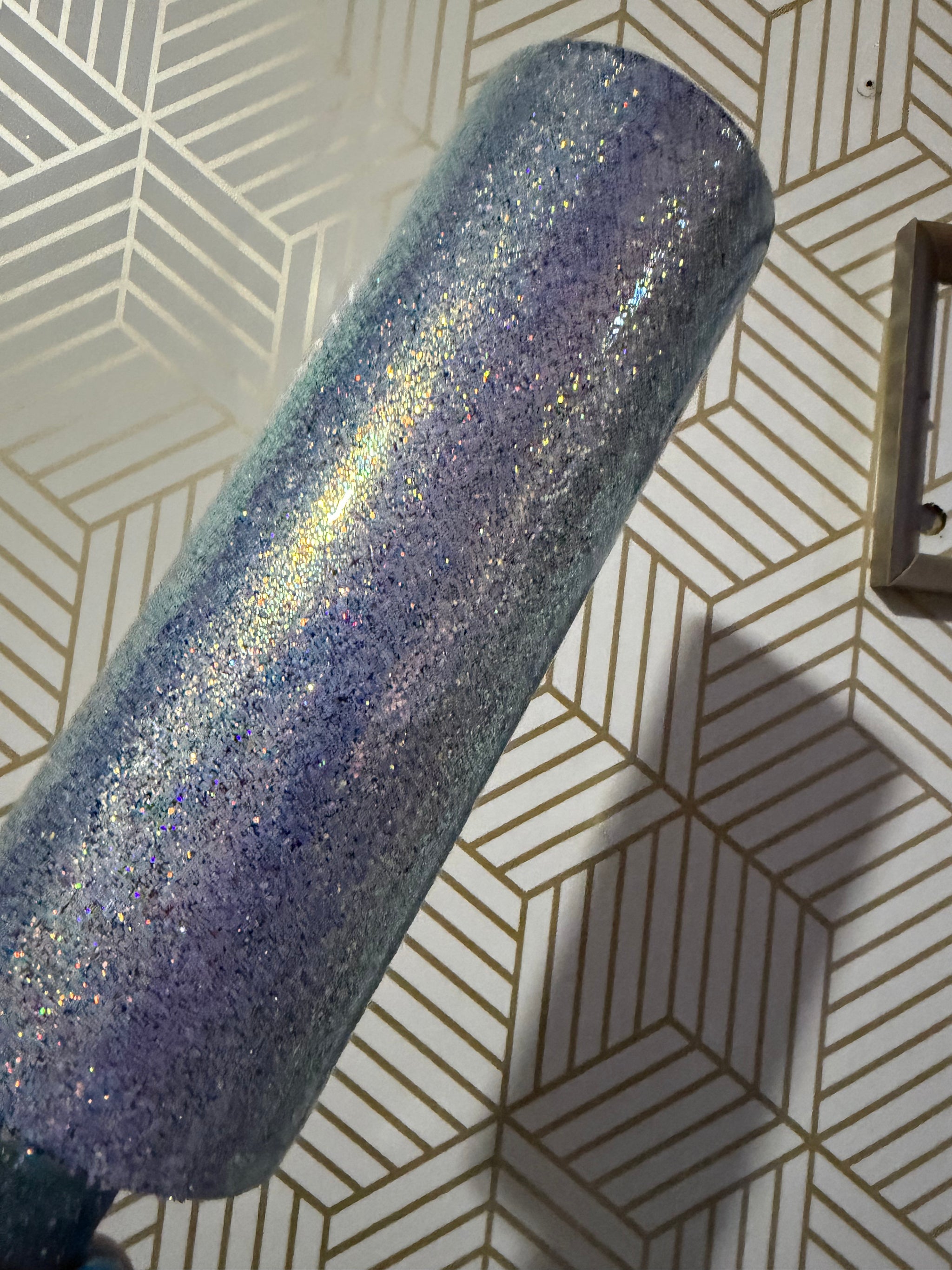 20oz Skinny Disco Ball Tack-It Hydro-Dip 1