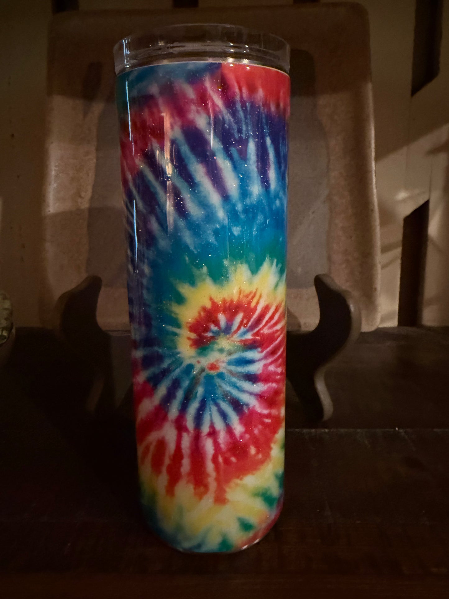 20oz Skinny Tie Dye Tumbler