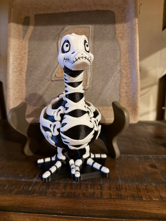 Desk Goose Skeleton 3D Printed