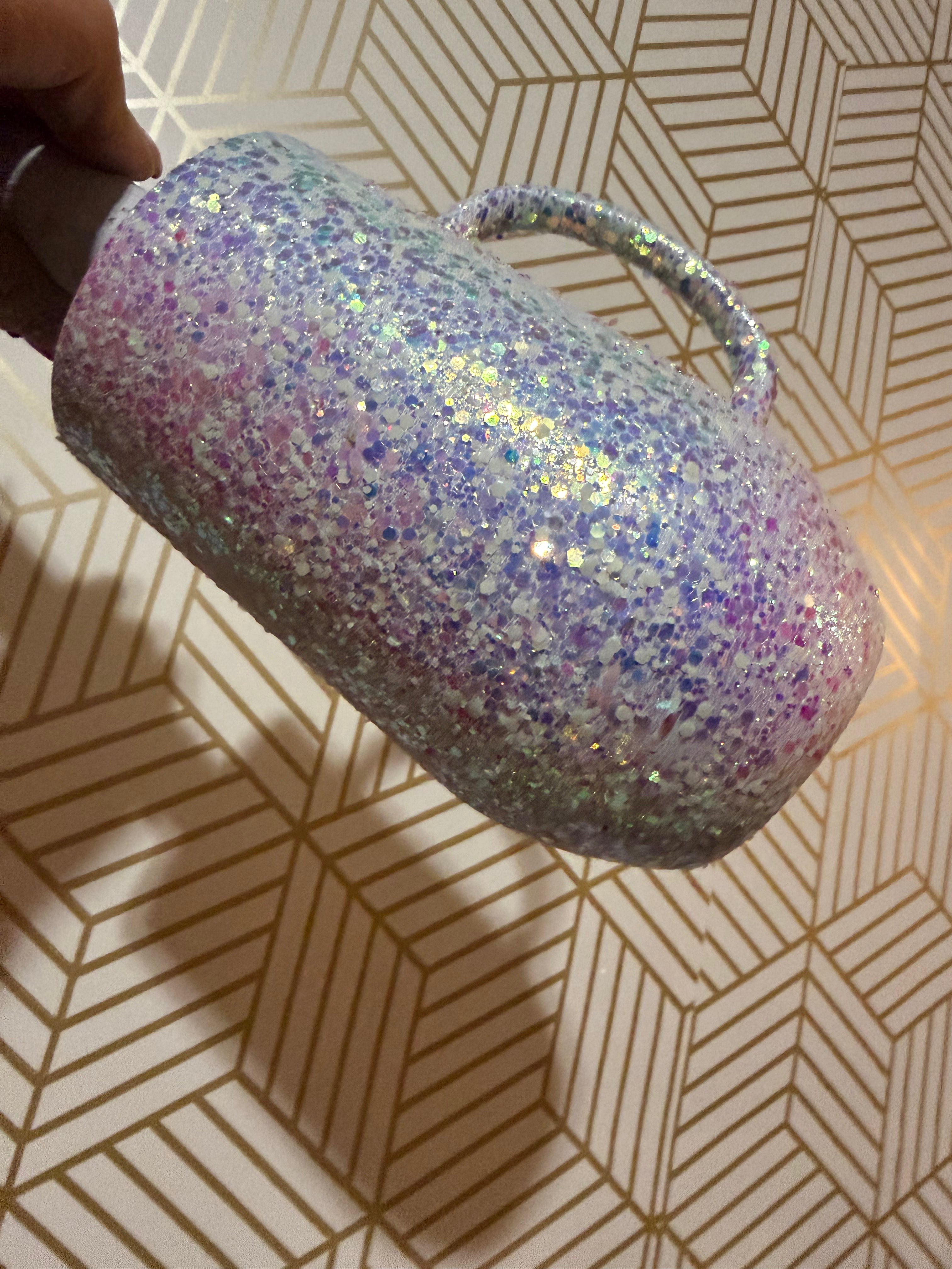 16oz Stemmy Ice Queen Glow Hydro-Dip 1
