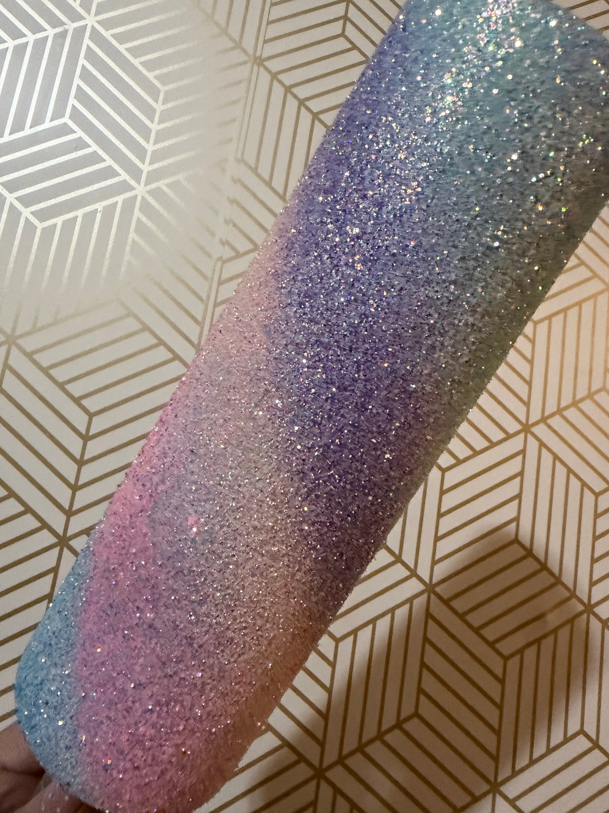 30oz Skinny Pastel Rainbow Hydro-Dip 1