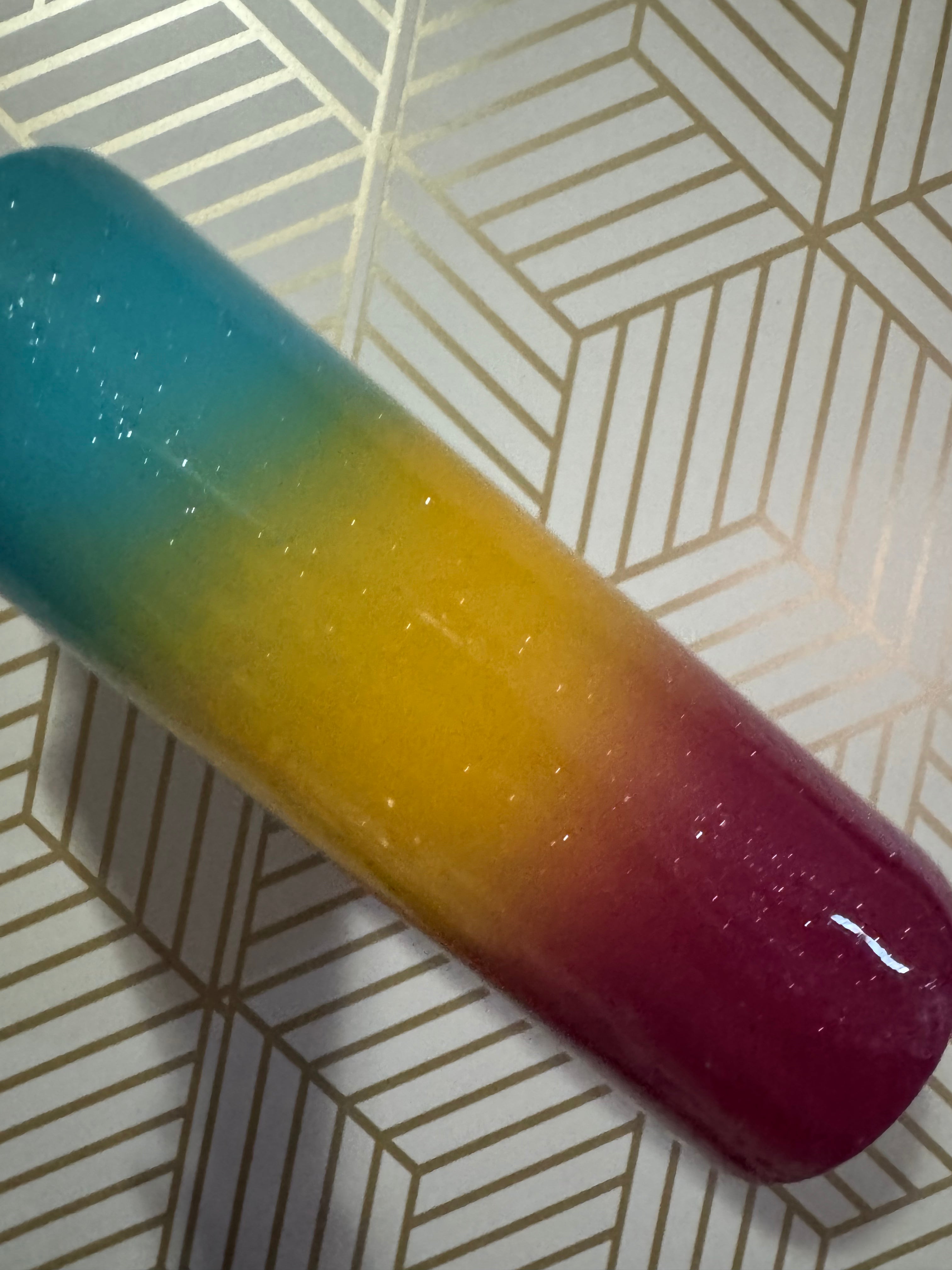 20oz Skinny Triple Ombre Hydro-Dip 1