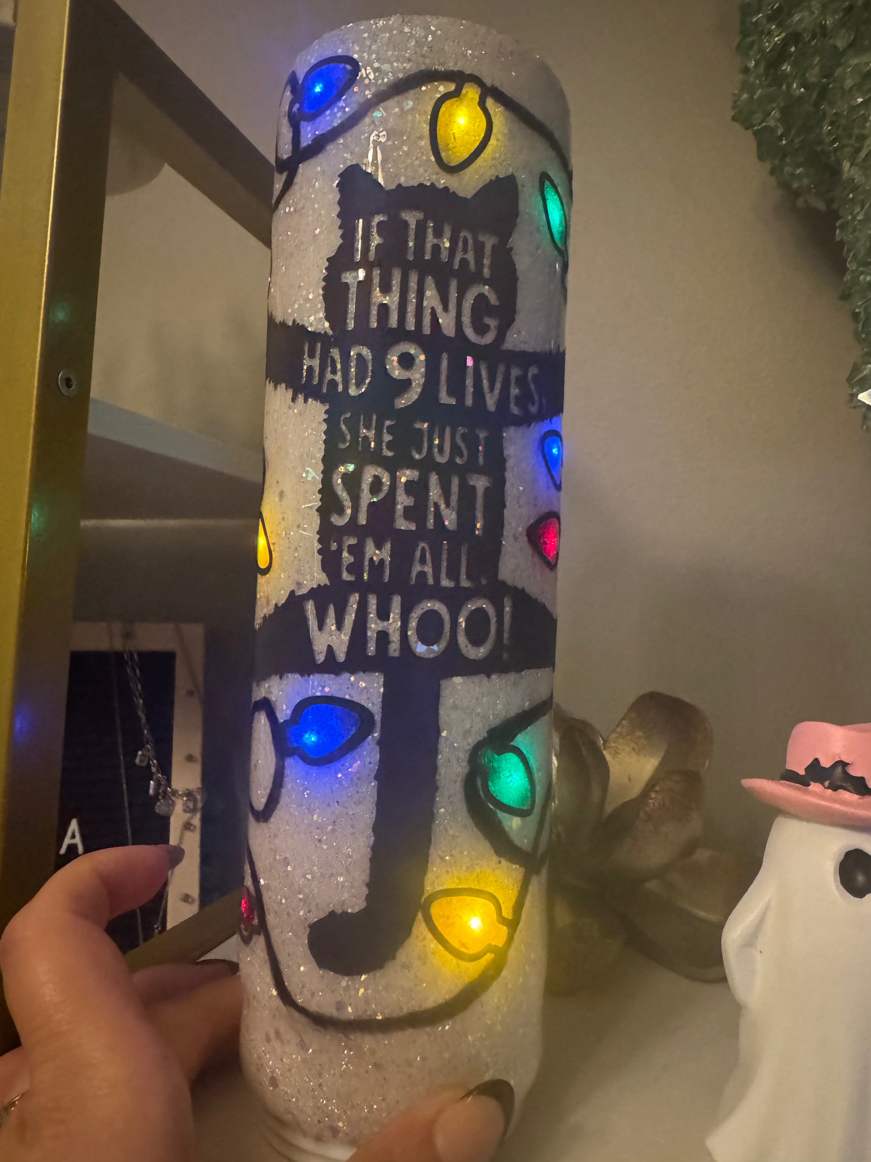 9 Lives Light Tumbler (Spot Cup)