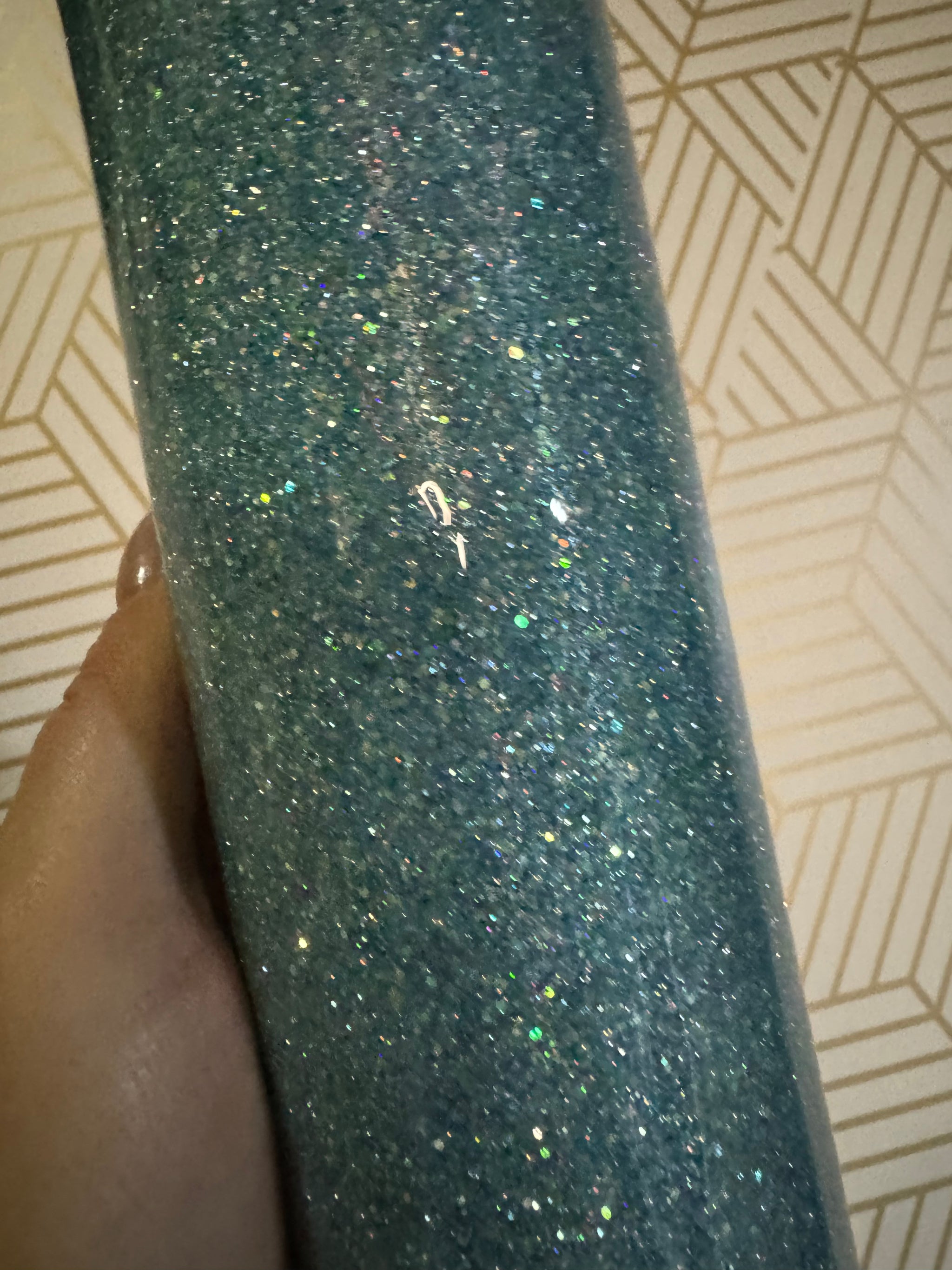 20oz Skinny Teal you see me Again Hydro-Dip 1