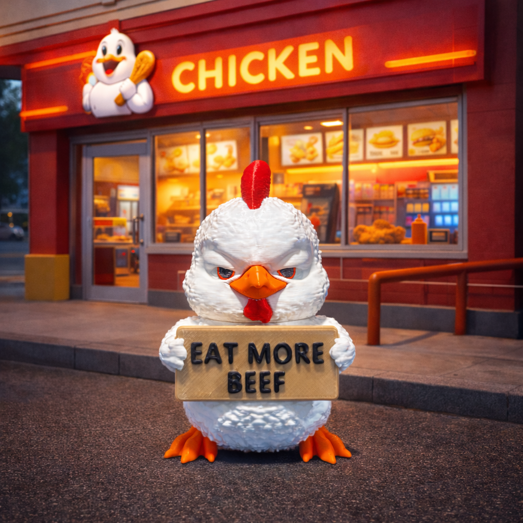 Animals with Attitudes (AWA) 3D Printed