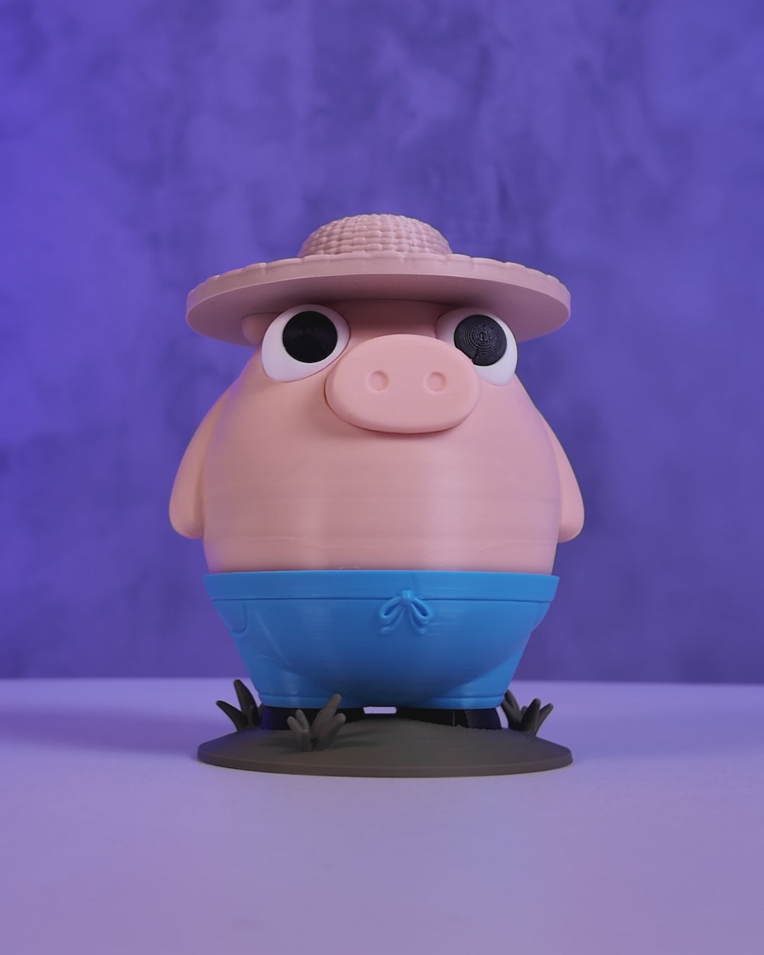 Farmer John's Crack (Piggy Bank)  3D Printed